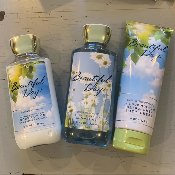 BATH AND BODY WORKS BEAUTIFUL DAY BUNDLE - Picture 1 of 1